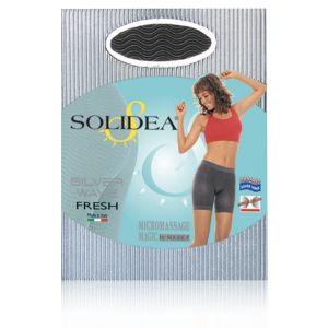 Solidea Silver Wave Fresh Pantaloncini Elastici M Nero