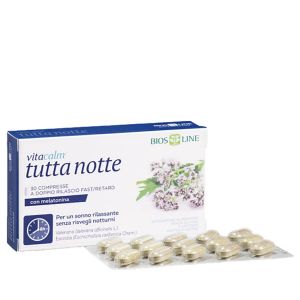 Bios Line Vitacalm Tutta Notte Con Melatonina