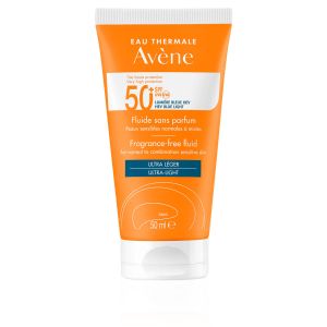 Avene Fluido Solare Viso Ultra Leggero Senza Profumo SPF50+ 50 ml minsan. 983039963