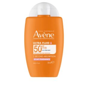 989332883 Eau Thermale Avène Ultra Fluid Luminosita' Protezione molto alta SPF50+ 50 ml