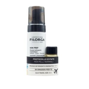 990007229 Filorga Skin-Prep Protocollo Estate Mousse Detergente + Olio Struccante Travel Size 